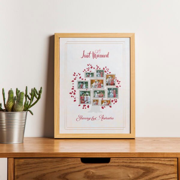 Happy Anniversary Tree Photo Collage